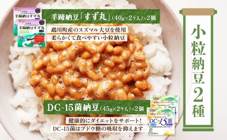 納豆詰合せ 北海道 手造り 羊蹄食品 3ヵ月 納豆詰合せ【6種 計10個】【定期便3ヵ月】