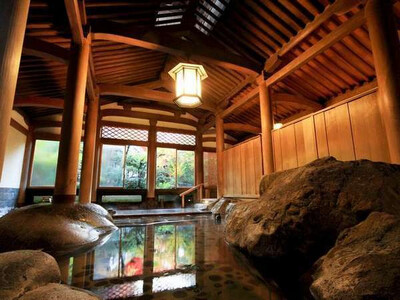 修善寺温泉【新井旅館】個室で休憩　昼食会席と日帰り入浴ペア券
