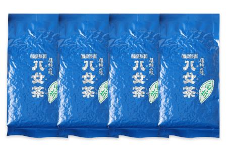 福岡県産 八女茶 100％ 白折茶 くき茶 800g(200g×4袋)
