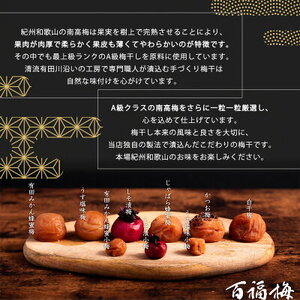 紀州の梅干し 有田みかん蜂蜜梅（紀州南高梅／500g）化粧箱入り 塩分8％_AR6005