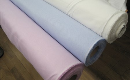 【生地：ロイヤルオックス】オーダーワイシャツ-川西町産貝ボタン使用- 黒蝶貝