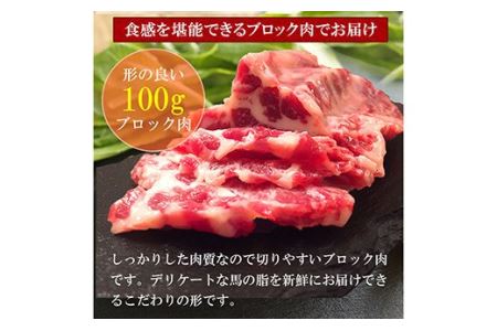 特上 馬 カルビ 合計500g 100g×5パック 刺身 焼き肉 馬肉