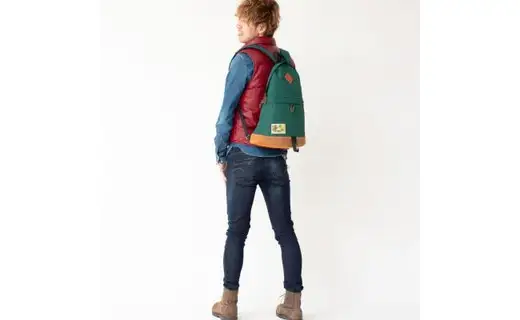 豊岡鞄 WALK ABOUT WOODS Nao 18L グリーン