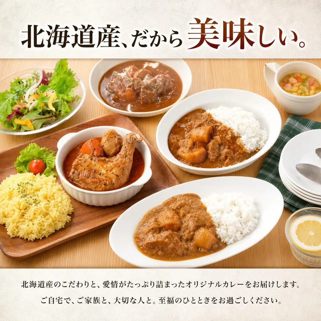 カレー 4種 食べ比べ 計4個 中辛 スープカレー ビーフカレー ポークカレー 牛すじカレー じゃがいも 牛 牛肉 豚肉 肉 鳥 鶏 業務用 レトルトカレー 保存食 備蓄 まとめ買い 送料無料 北海道 弟子屈町 3755