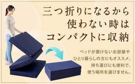 MSハイブリッド セミダブル【ネイビー】 日本製 高反発 低反発 マットレス メディカルスリーパーハイブリッド【マット マットレス 高反発低反発マットレス 人気マットレス 人気 おすすめ 岡山県 倉敷市】