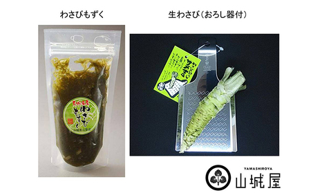 わさび 山城屋 わさび 贅沢 セット 調味料 わさび