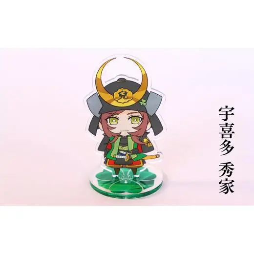 【アクリルスタンド】利家と西軍の重鎮たち（秀家　前田利家　小西行長） 豆本おまけ付