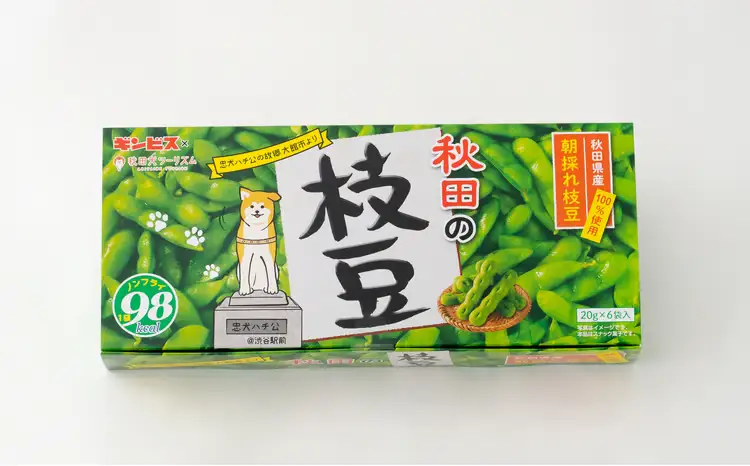 100P5601　秋田の枝豆（スナック）10箱（60袋入)【一般社団法人 秋田犬ツーリズム】