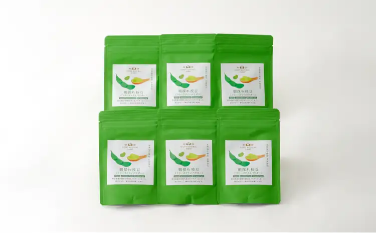50P5706　朝採れ枝豆のフリーズドライパウダー120ｇ（20ｇ×6袋）【一般社団法人 秋田犬ツーリズム】