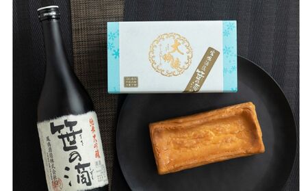〈鳳鳴酒造コラボ〉純米大吟醸「笹の滴」使用 高級チーズケーキ チーズケーキ AR19