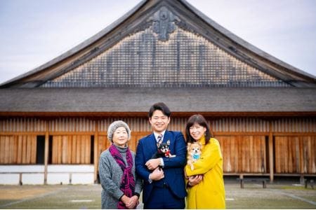 丹波篠山で家族写真を撮ろう！ 春夏秋冬で変わる丹波篠山のロケーション BS01