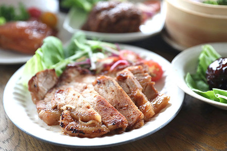 【3か月定期便】佐藤畜産 手作り惣菜セット ハンバーグ 肉団子 豚味噌漬け 若鶏もも照り焼き チャーシュー 豚ロース 豚バラ おかず セット 惣菜 定期【8月中旬発送/入金期限：2026年7月25日】