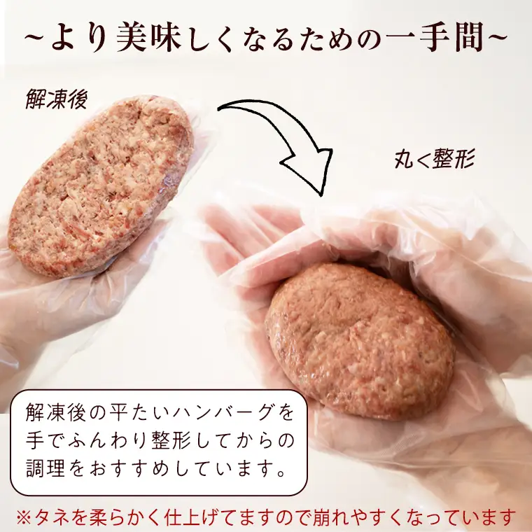 【 常陸牛 】 100% ハンバーグ ×10個（ ソース付き ）(茨城県共通返礼品) 