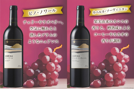 ワイン セット サッポロ グランポレール 安曇野池田ヴィンヤード 6種 各750ml×1本 計6本 飲み比べ