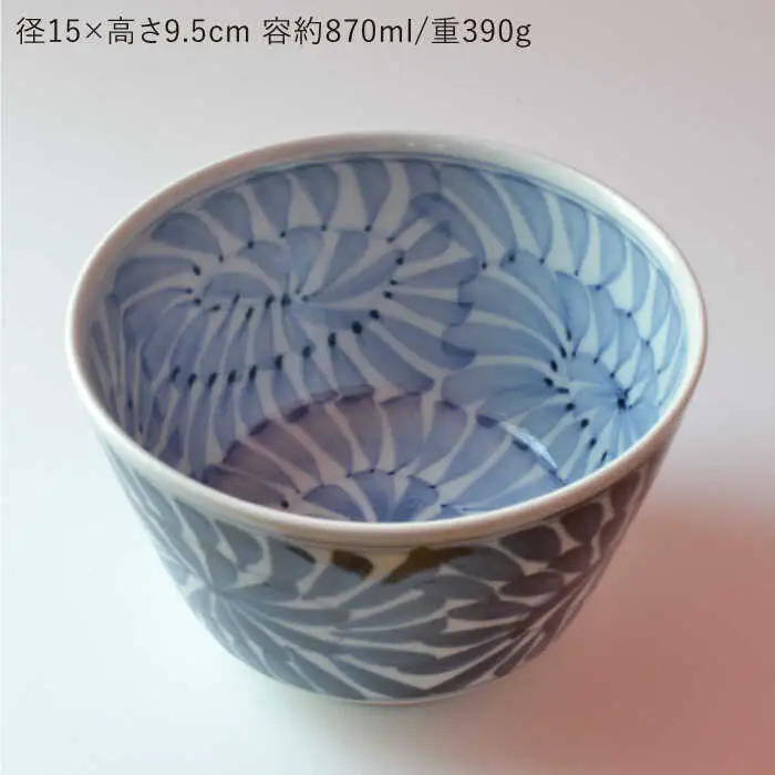 【波佐見焼】easy don 蛸唐草 夫婦セット 2個セット どんぶり 丼 ボウル 食器 どんぶり 丼 皿 どんぶり 丼【ZOE・一誠陶器】 [VE05]  波佐見焼