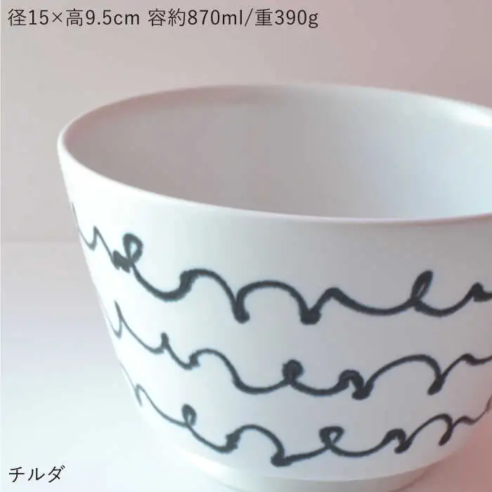 【波佐見焼】easy don どんぶり チルダ サビトクサ 2個セット 丼 【ZOE・一誠陶器】[VE06] 波佐見焼 丼 どんぶり
