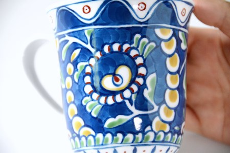 【伊万里焼】トルコ風マグカップ 135-H738