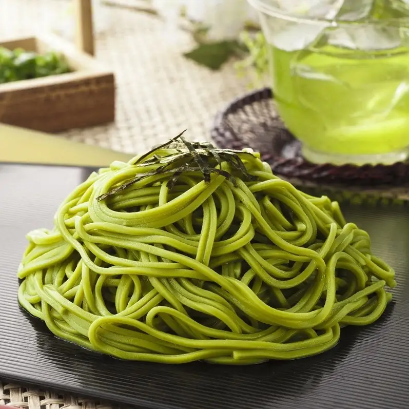 茶そば 抹茶・ほうじ茶 京都きよ泉 つゆ付き 茶そば【12食分】