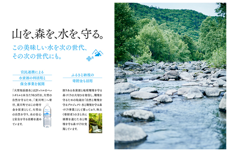 大雪旭岳源水（500ml×48本）