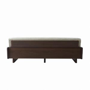 【大川家具】「ごろ寝ソファベッド」レスト 200：ブラウン×ベージュ【モーブル】