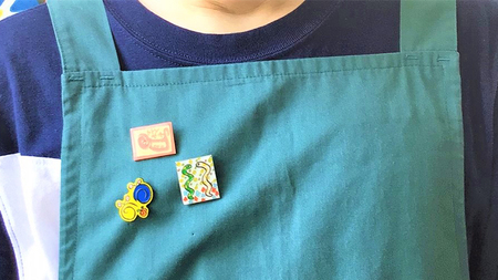 ＜ ギフト ＞ あじさいオリジナルピンバッチセット ピン バッジ セット オリジナル アクセサリー 飾り ふるさと納税 12000円 [AP008ya]