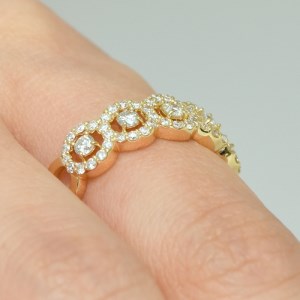 K18 ダイヤモンドリング 0.5ct /10211552