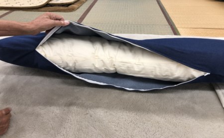 カバー式　もめん綿入り・抱き枕【CW95W1】