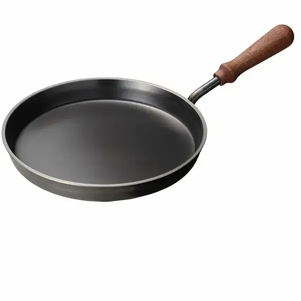 [大人の鉄板] 4.5mmの厚みが肉の旨みを引き出す フライパン26cm 蓋付き