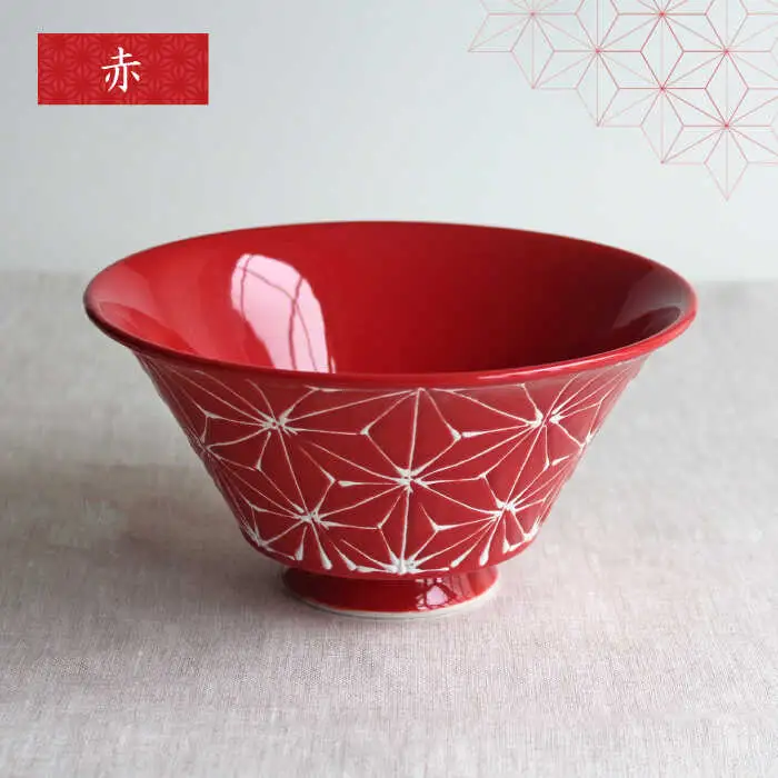 【波佐見焼】ホワイトライン麻 どんぶり 3色セット 食器 皿 【翔芳窯】 [FE04] 波佐見焼