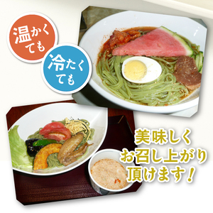  栄養満点のガルギールを練りこんだ生麺 8食分 ルッコラの原種 ロケットサラダ うどん 離島配送不可 [AT002]