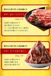 BN086_贅沢 A5ランク　佐賀牛入り 福袋　坂本ストアの佐賀牛福袋 （梅）