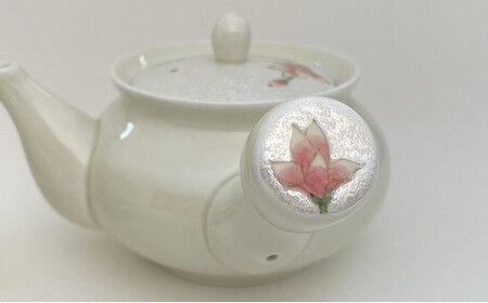 田清窯 有田焼 煌めく木蓮花 茶器セット ec005