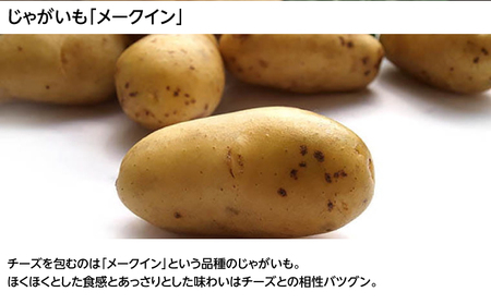 北海道十勝のコロッケ 70g×6個（ラクレットチーズ）［木川商店］【 加工品 惣菜 冷凍 加工食品 乳製品 レンジ お手軽 簡単 北海道 十勝 幕別  】