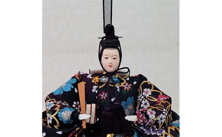 雛人形 京九番親王 桜爛漫 毛氈飾 雛人形