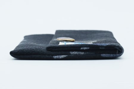 [アンティーク着物リメイク] カードケース1個 (縦:約6.5cm／横:約11.5cm)《Acote》 [0369]