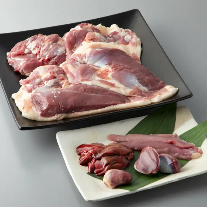 【P-323】宝牧場・グッドワン 近江牛・近江鴨焼肉用食べ比べセット［高島屋選定品］