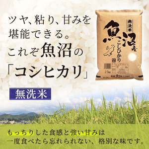 雪室貯蔵 無洗米 お米マイスター厳選 魚沼産 コシヒカリ 1等米 2.5kg 3ヶ月 連続お届け ( 米 定期便 お米 こめ コメ おこめ 白米 こしひかり 3回 7.5kg お楽しみ ) 新潟県