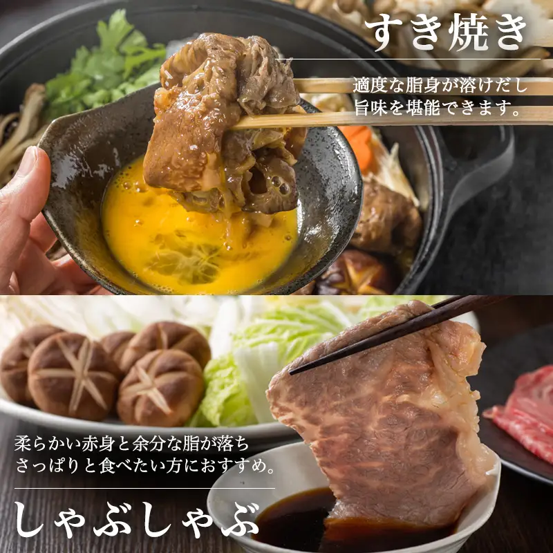 厳選佐賀牛 ももスライス500g×2パック(合計1kg)