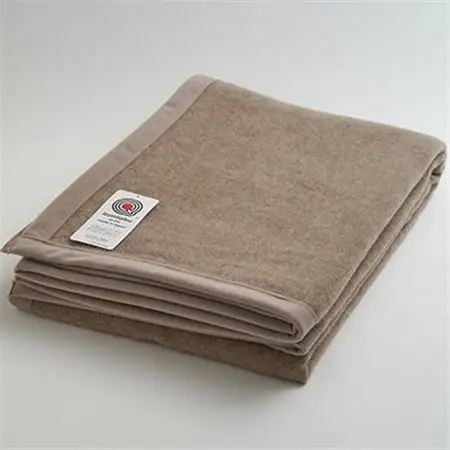 軽量カシミヤ毛布　シングルサイズ　4方ヘム【1258874】