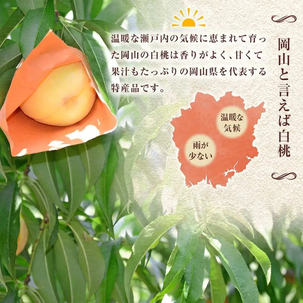 【 2027年 先行予約】 桃 岡山県産 日川 白鳳 （白桃） 約1.5kg（5～7玉） 《2027年6月下旬-7月上旬頃出荷》  白桃 岡山 スイーツ フルーツ 果物 先行予約 数量限定 期間限定 岡山 里庄町 