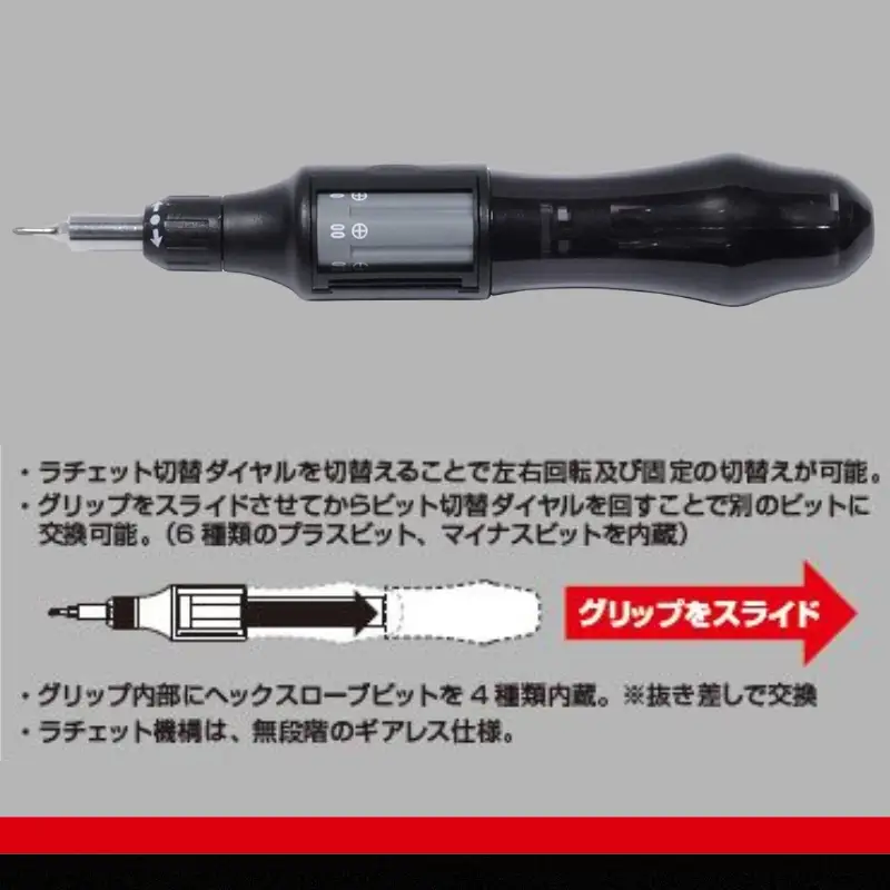 TONE トネ 精密ラチェットドライバー(リボルバー) RDR10S　工具　TONE　トネ ｜工具 整備士 自動車 バイク DIY メンテナンス 15001-40000389