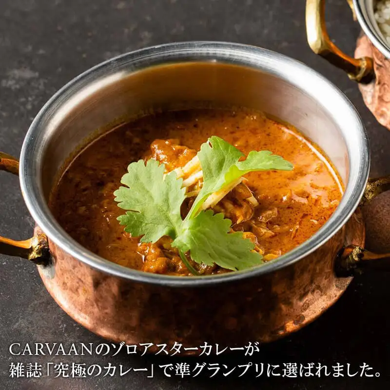 CARVAAN カレーセット 加工品 惣菜 冷凍 チキンカレー HNNAL002
