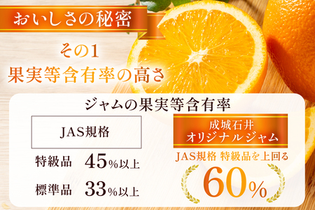 ジャム 果実60%のオレンジマーマレード 290g 5個 セット