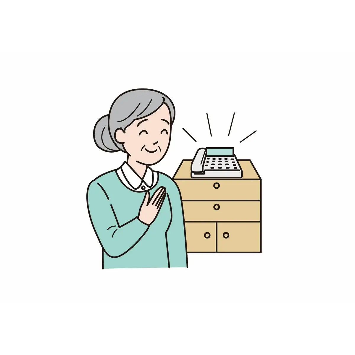 日本郵便 郵便局のみまもりサービス「みまもりでんわサービス」【12ヶ月】_I054-0256