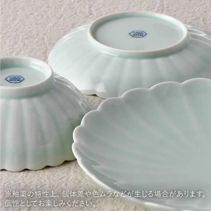 【波佐見焼】RINKA プレート ボウル 3点セット 青磁 食器 皿 【長十郎窯】 [AE28] 波佐見焼 食器