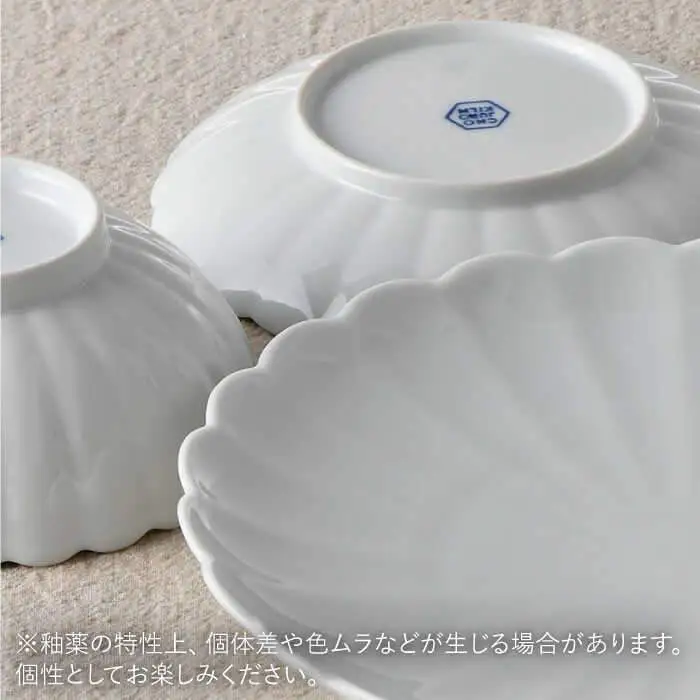 【波佐見焼】RINKA プレート ボウル 3点セット 白磁 食器 皿 【長十郎窯】 [AE29] 波佐見焼