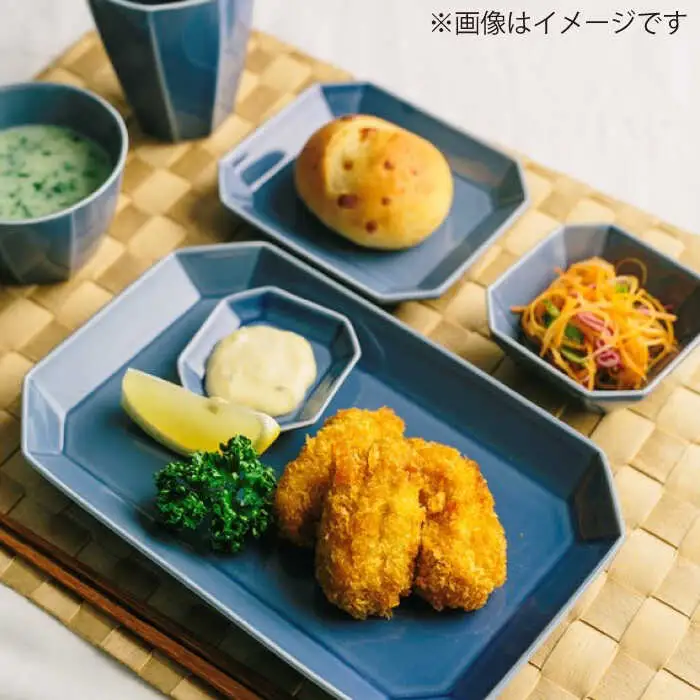 【波佐見焼】八角 プレート M 5枚セット 食器 角皿 【和山】 [WB120]  波佐見焼