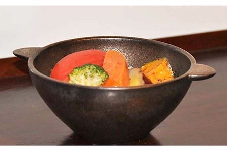 【波佐見焼】金彩釉 手付き鉢 ボウル 3個セット 食器 皿 【堀江陶器】 [JD166]