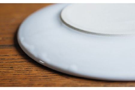 【波佐見焼】デルフト皿 プレート18cm 白つや釉 2枚セット 食器 皿 【イロドリ】 [KE19] 波佐見焼