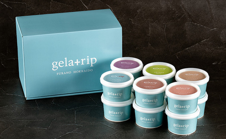 ≪3ヶ月定期便≫ジェラート12個 gelatrip's selection 北海道 上富良野町 アイス